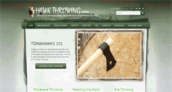 Desktop Screenshot of hawkthrowing.com